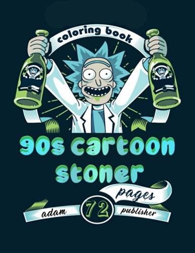 45 90'S Cartoons Stoner Coloring Book 22