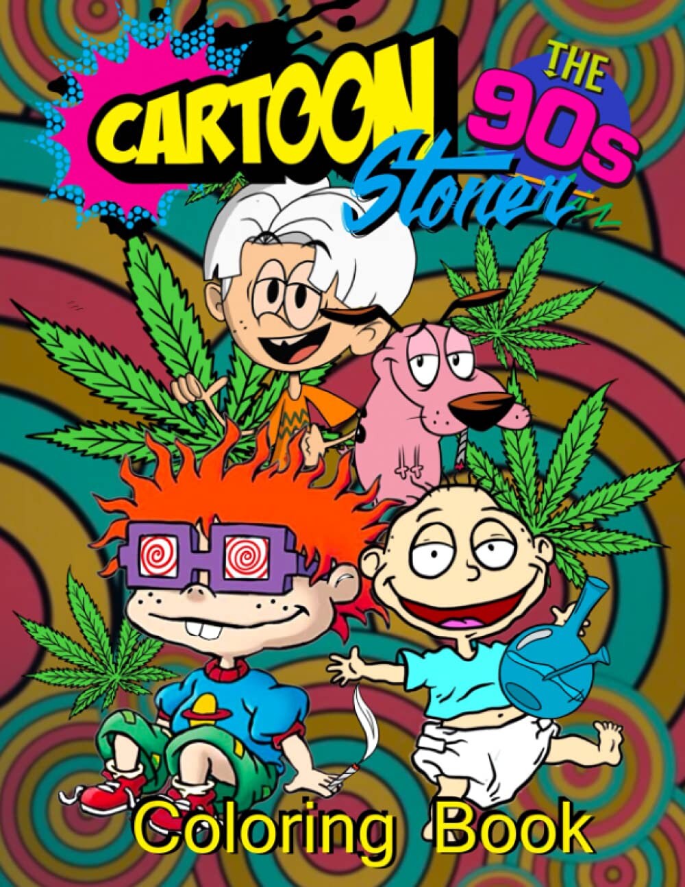 45 90'S Cartoons Stoner Coloring Book 25