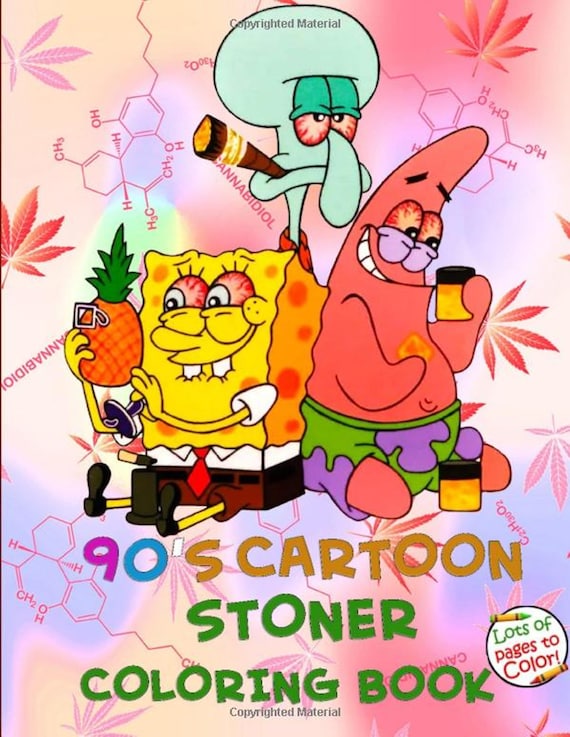 45 90'S Cartoons Stoner Coloring Book 26