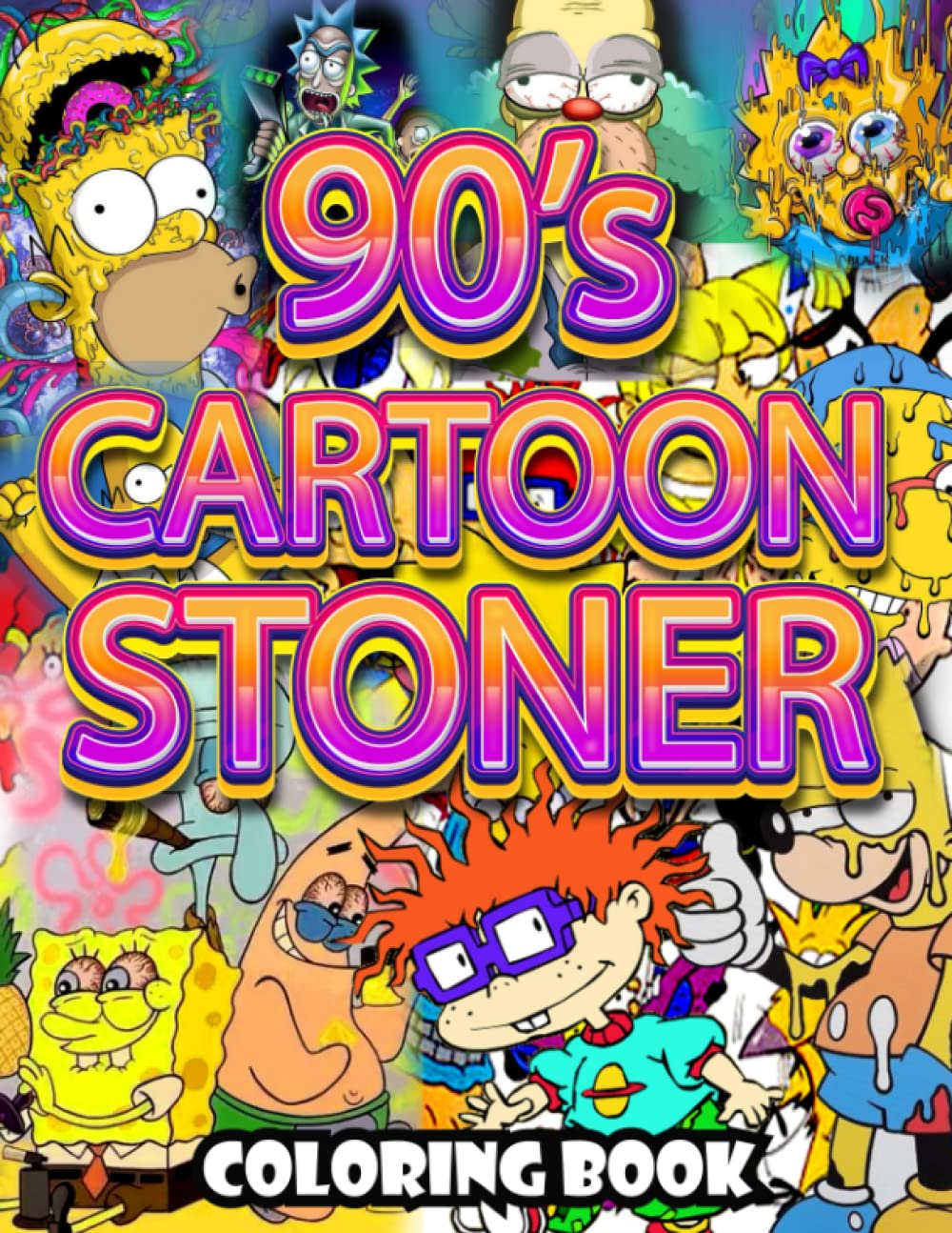 45 90'S Cartoons Stoner Coloring Book 35