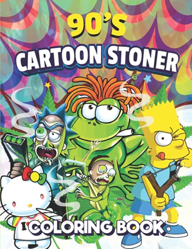 45 90'S Cartoons Stoner Coloring Book 42