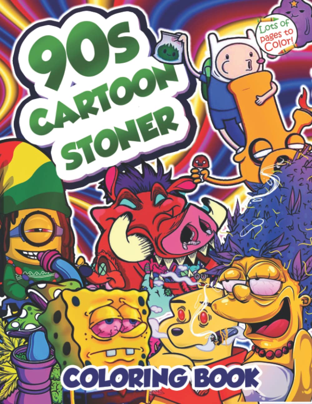 45 90'S Cartoons Stoner Coloring Book 43