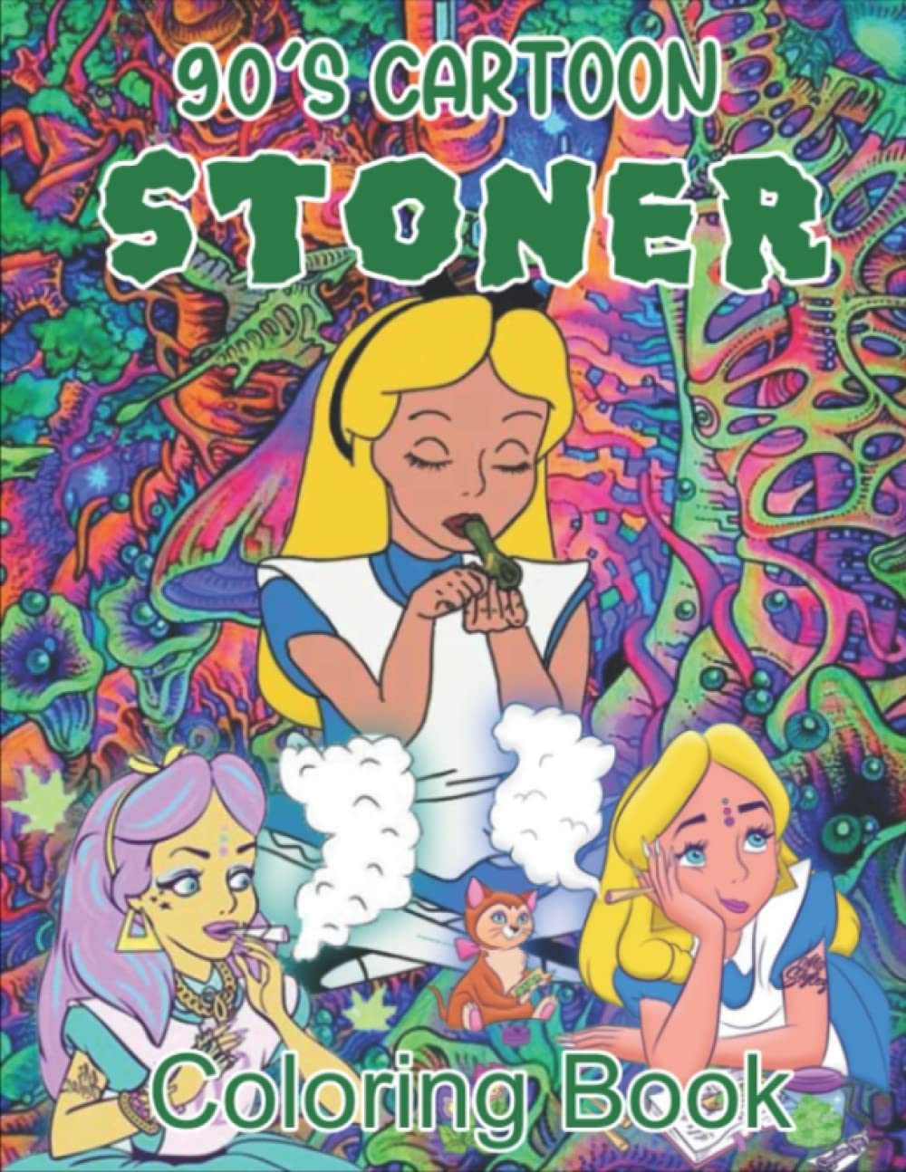 45 90'S Cartoons Stoner Coloring Book 49