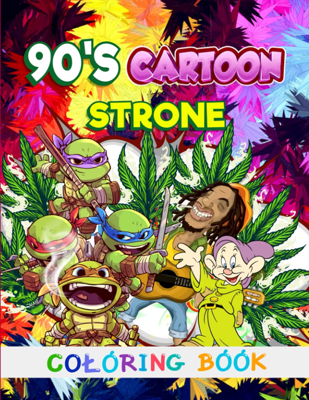 45 90'S Cartoons Stoner Coloring Book 60