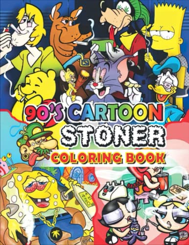 45 90'S Cartoons Stoner Coloring Book 64