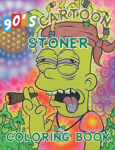 45 90'S Cartoons Stoner Coloring Book 65