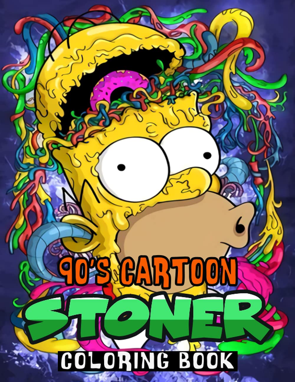 45 90'S Cartoons Stoner Coloring Book 71