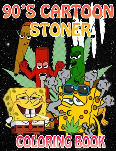 45 90'S Cartoons Stoner Coloring Book 8