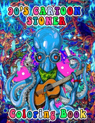 45 90'S Cartoons Stoner Coloring Book 91