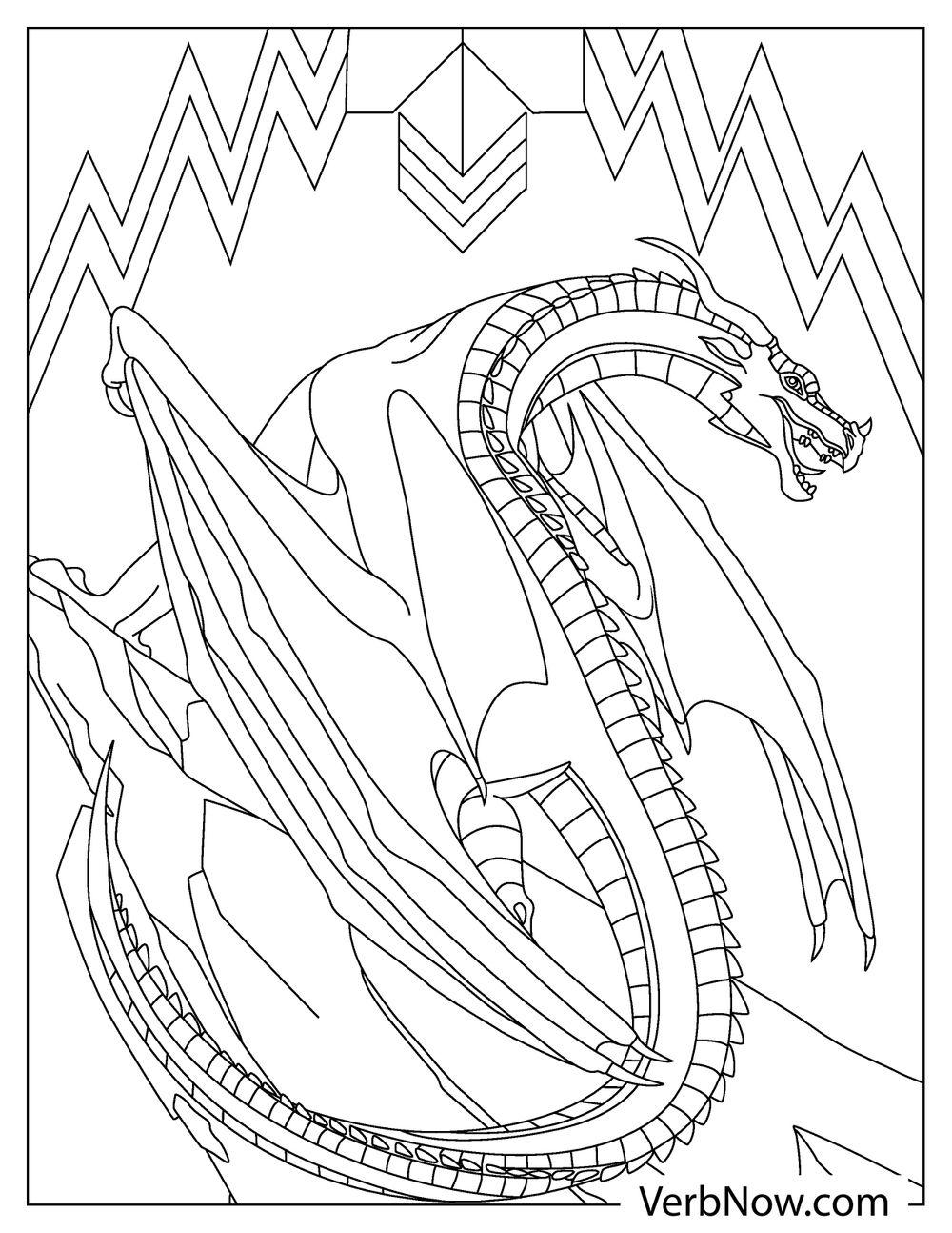 75 Wings Of Fire Coloring Book 16