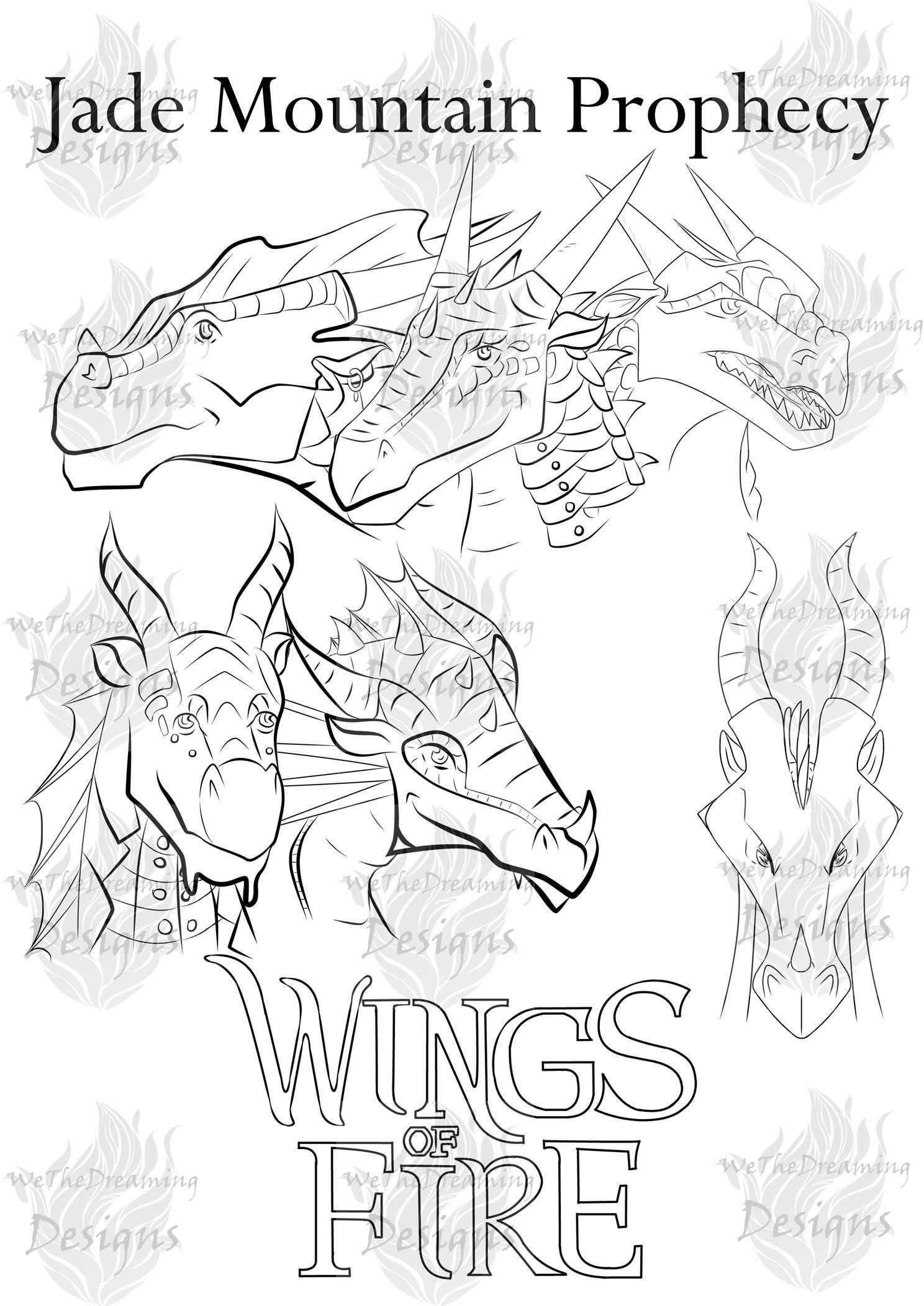 75 Wings Of Fire Coloring Book 17