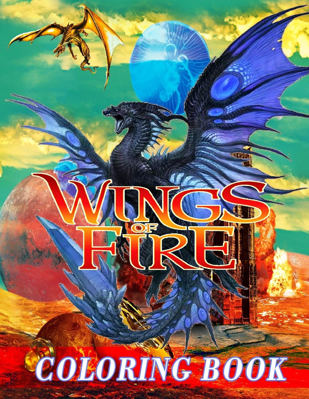 75 Wings Of Fire Coloring Book 18