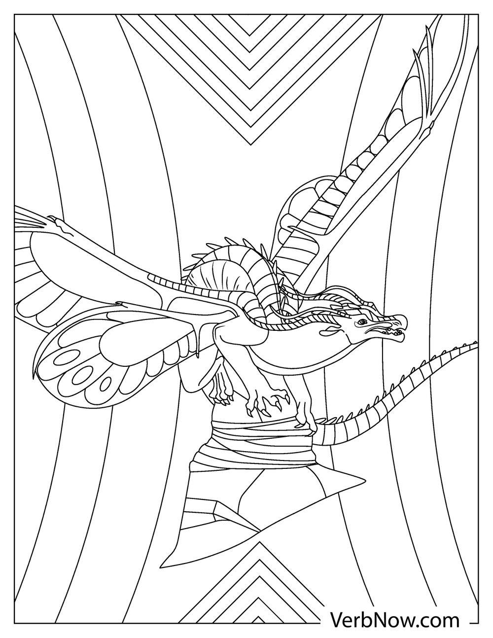 75 Wings Of Fire Coloring Book 2