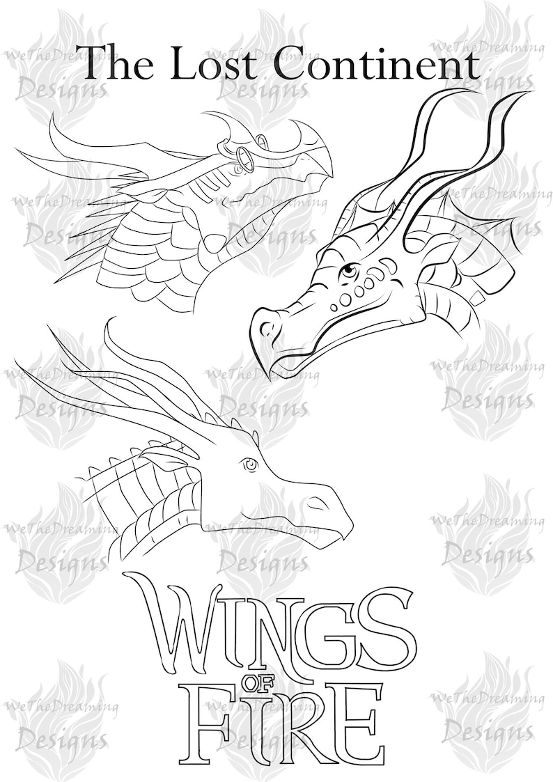 75 Wings Of Fire Coloring Book 29