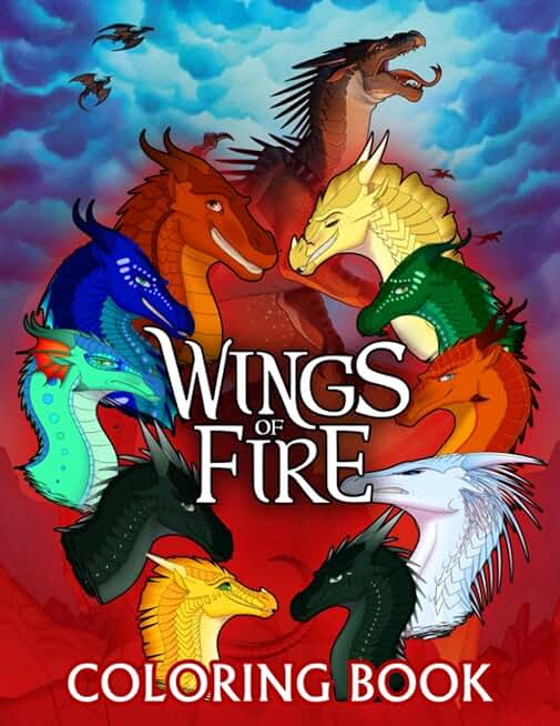 75 Wings Of Fire Coloring Book 31