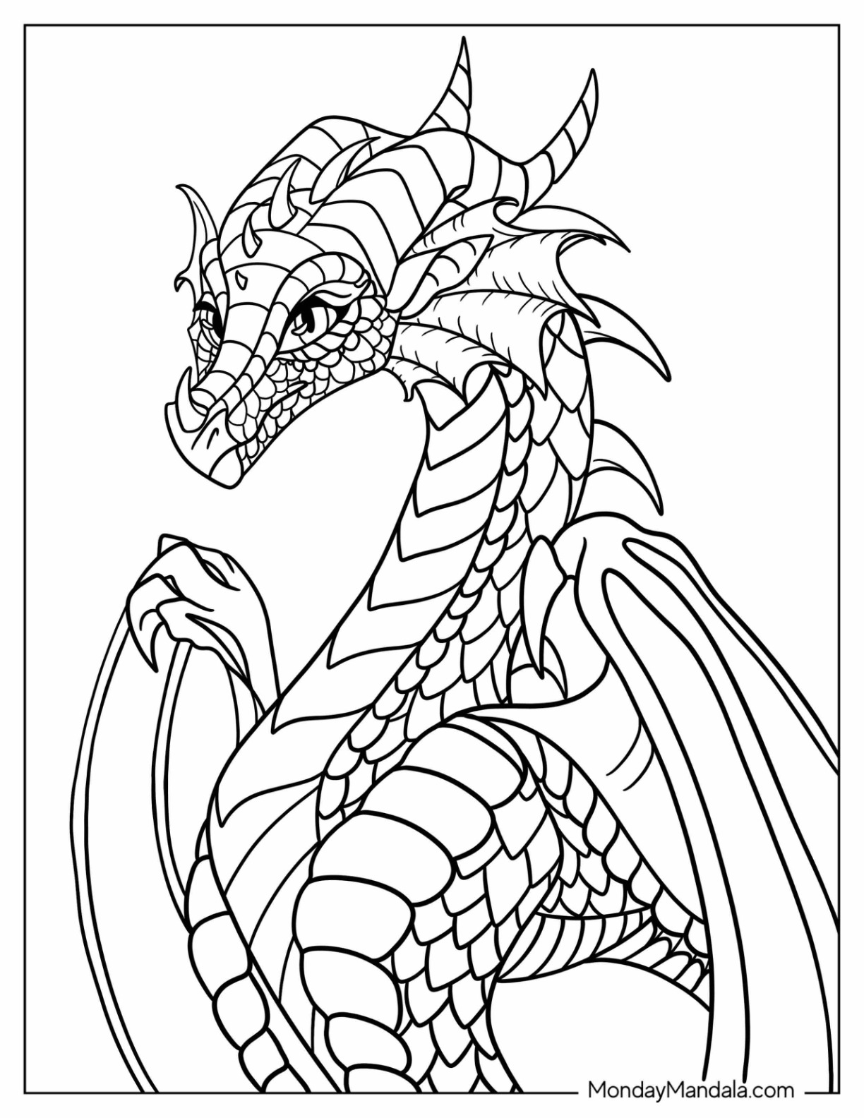 75 Wings Of Fire Coloring Book 4