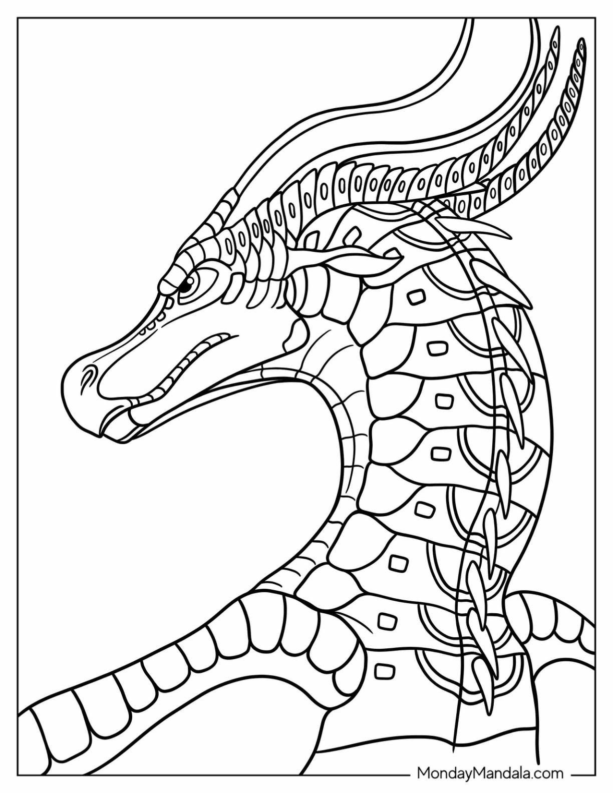 75 Wings Of Fire Coloring Book 47