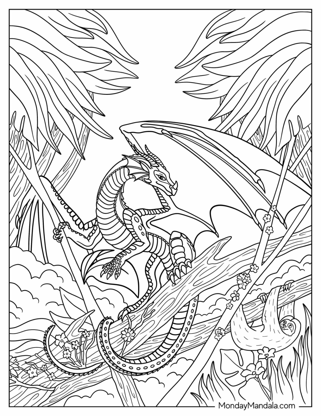 75 Wings Of Fire Coloring Book 52