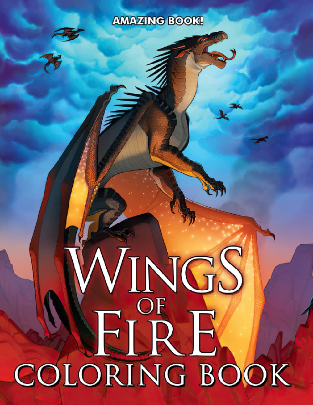 75 Wings Of Fire Coloring Book 53