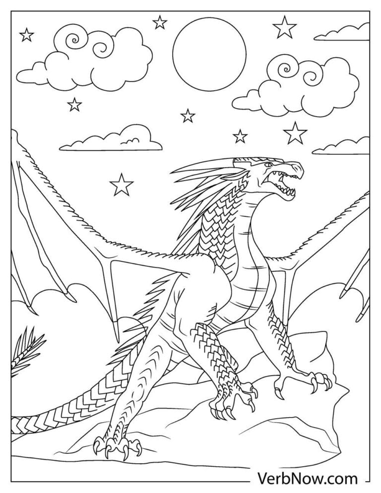 75 Wings Of Fire Coloring Book 58