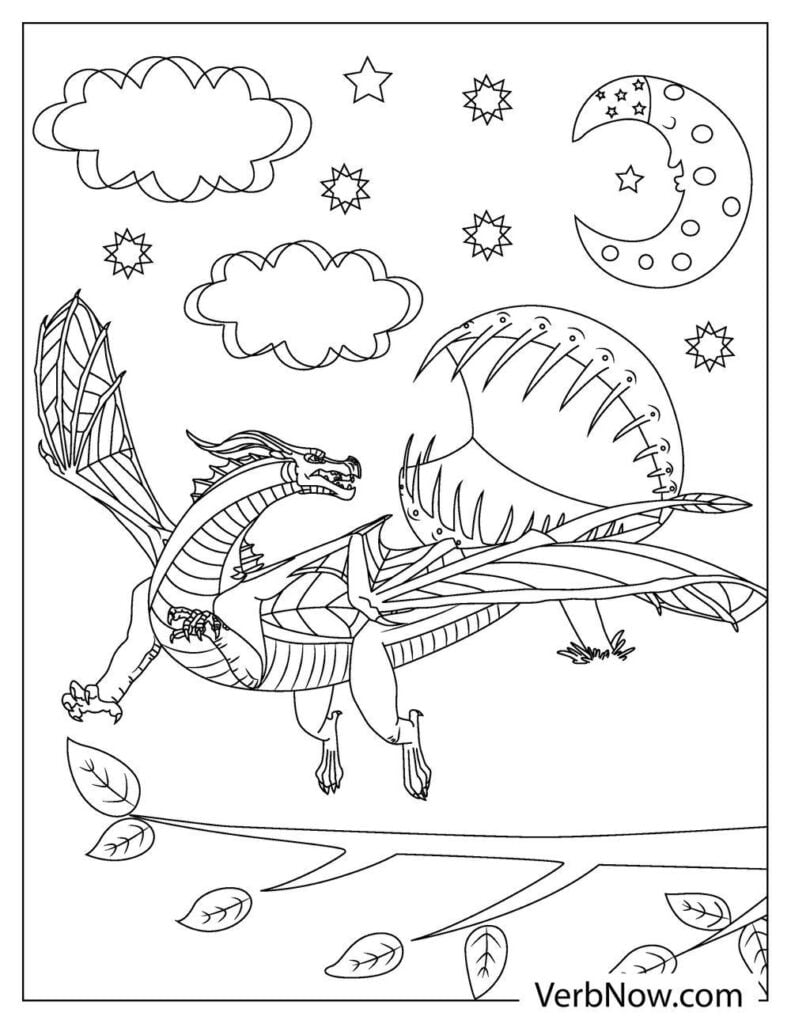 75 Wings Of Fire Coloring Book 66