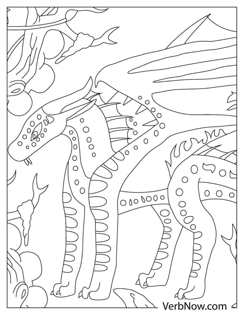 75 Wings Of Fire Coloring Book 71