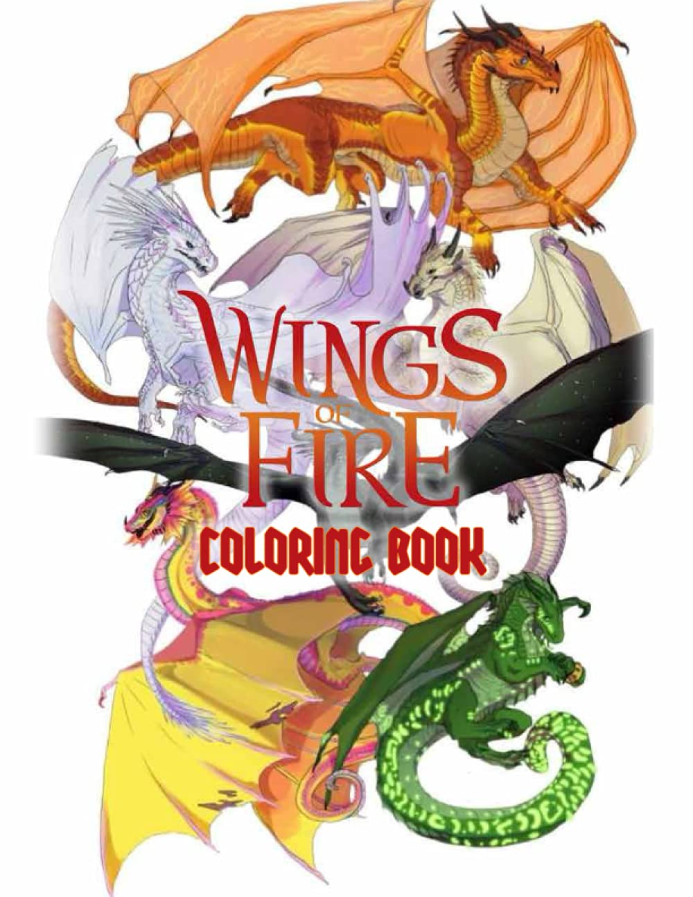 75 Wings Of Fire Coloring Book 76