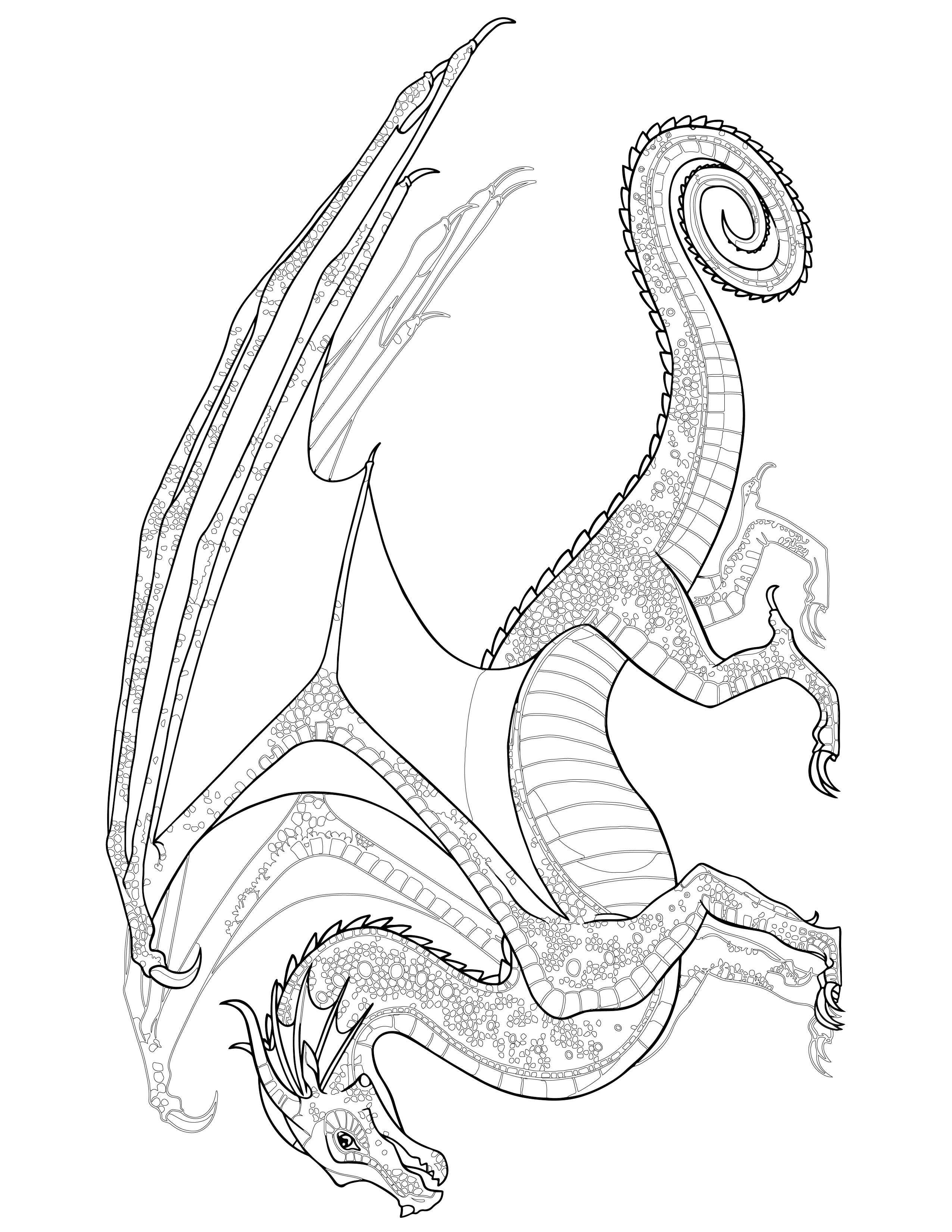 75 Wings Of Fire Coloring Book 78