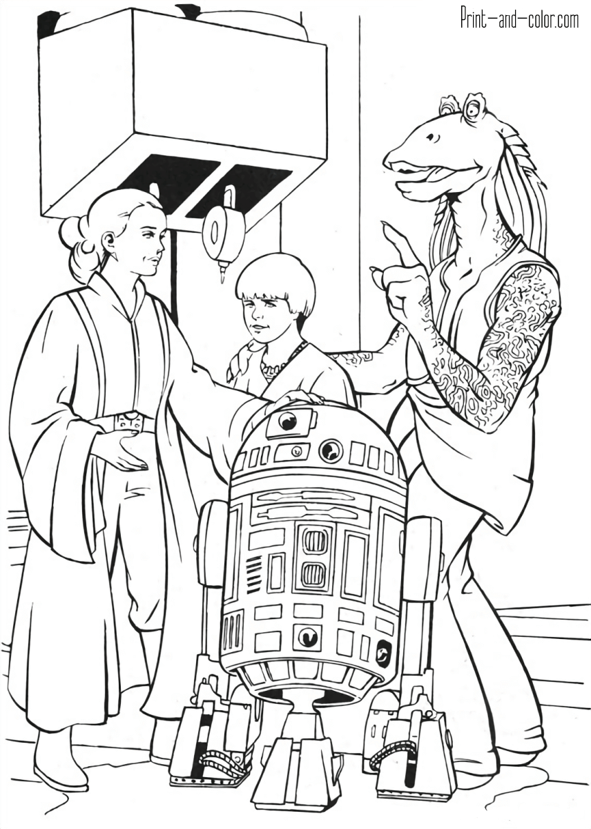 Star Wars Coloring Book 17