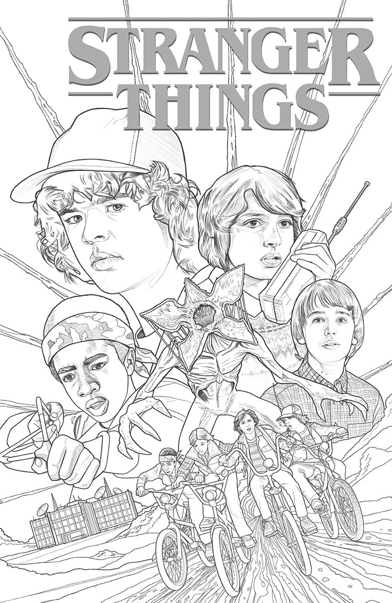 Stranger Things Coloring Book 15