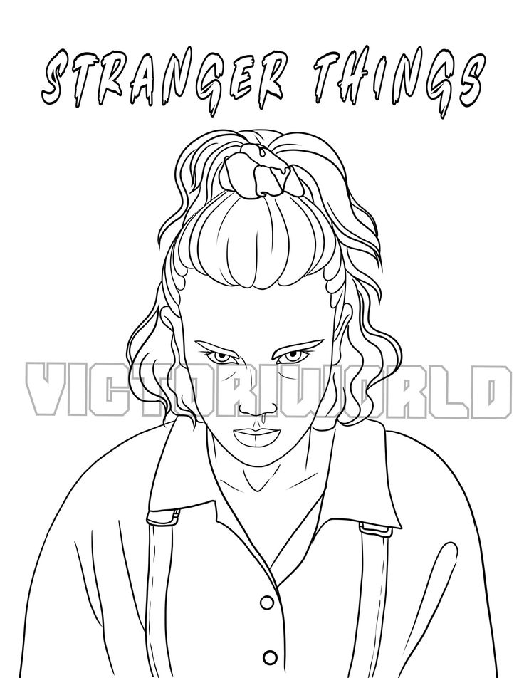 Stranger Things Coloring Book 26