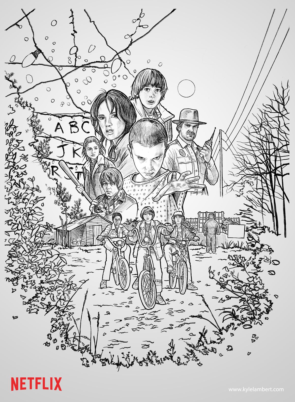 Stranger Things Coloring Book 27