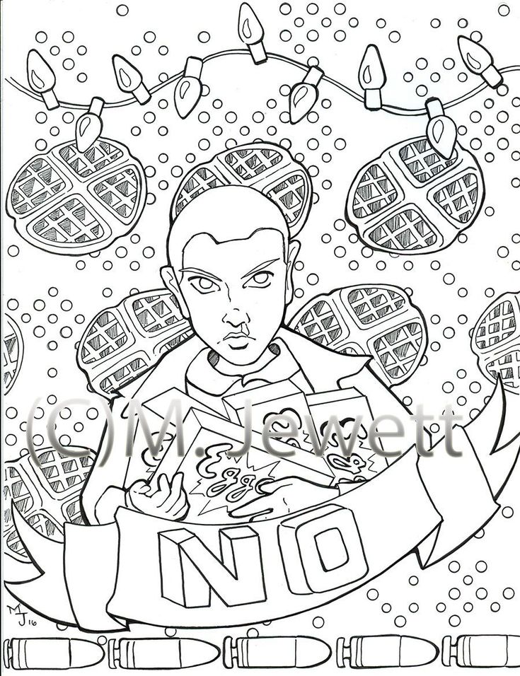 Stranger Things Coloring Book 33