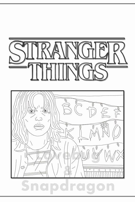 Stranger Things Coloring Book 41