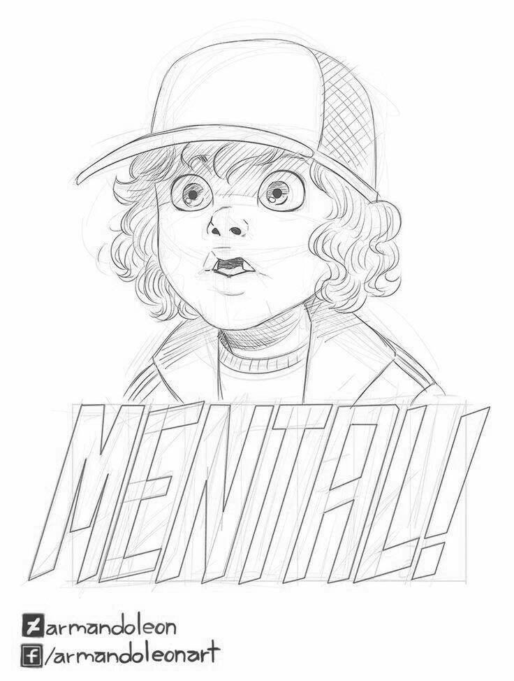 Stranger Things Coloring Book 60