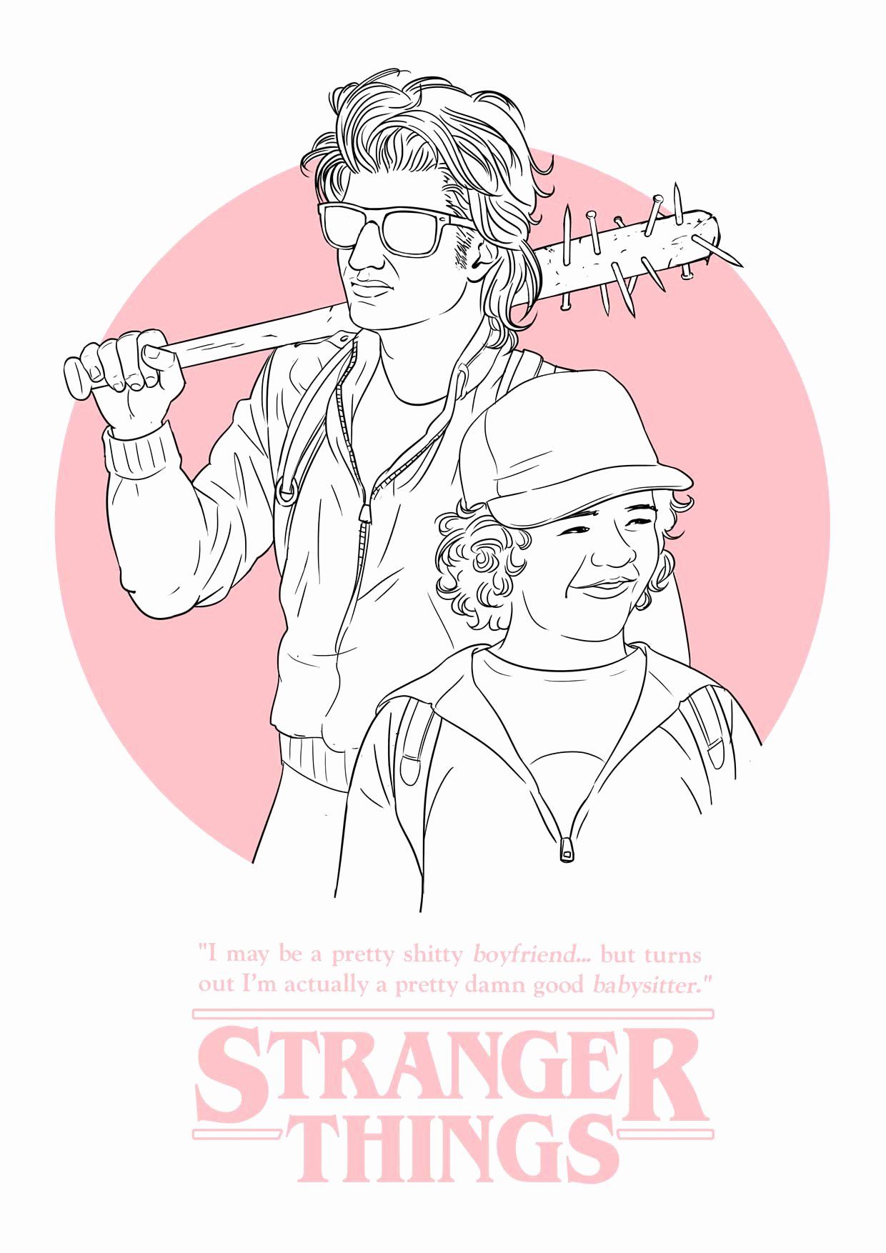 Stranger Things Coloring Book 63