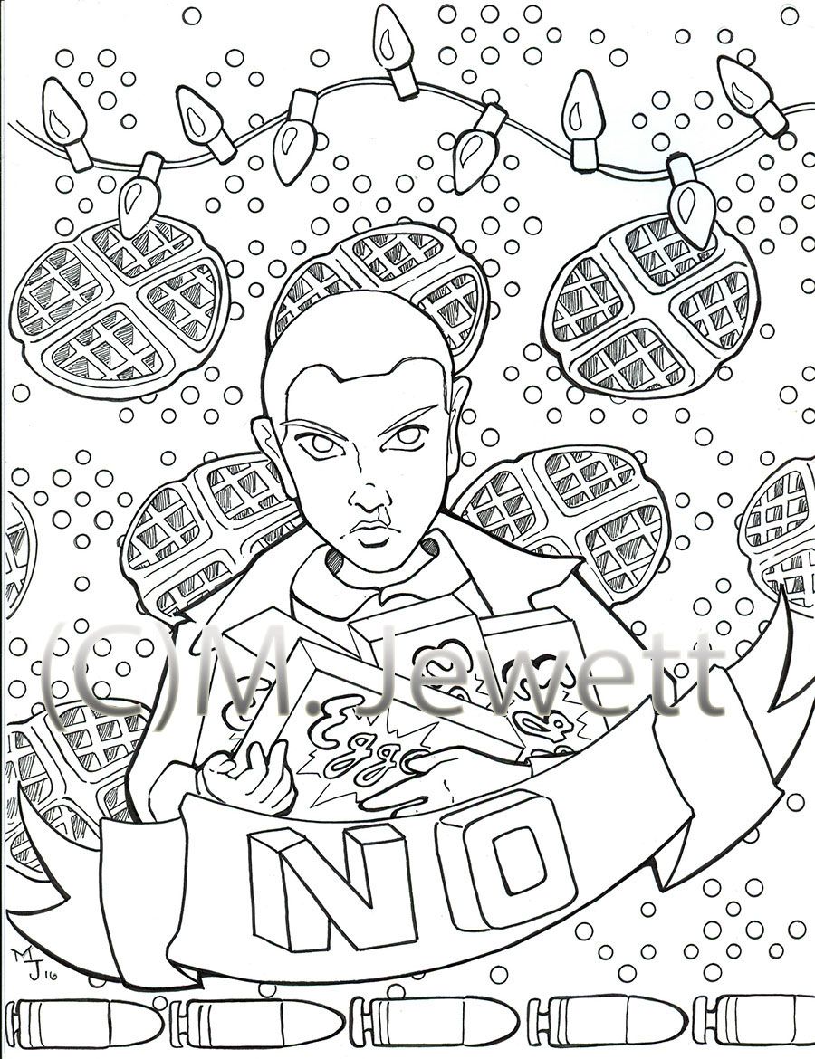 Stranger Things Coloring Book 65