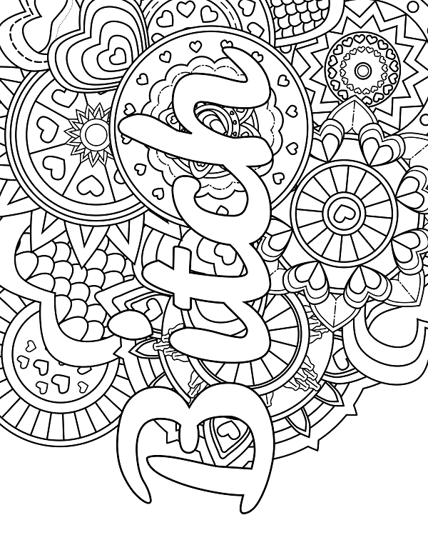 Swear Word Adult Coloring Book Pages 11