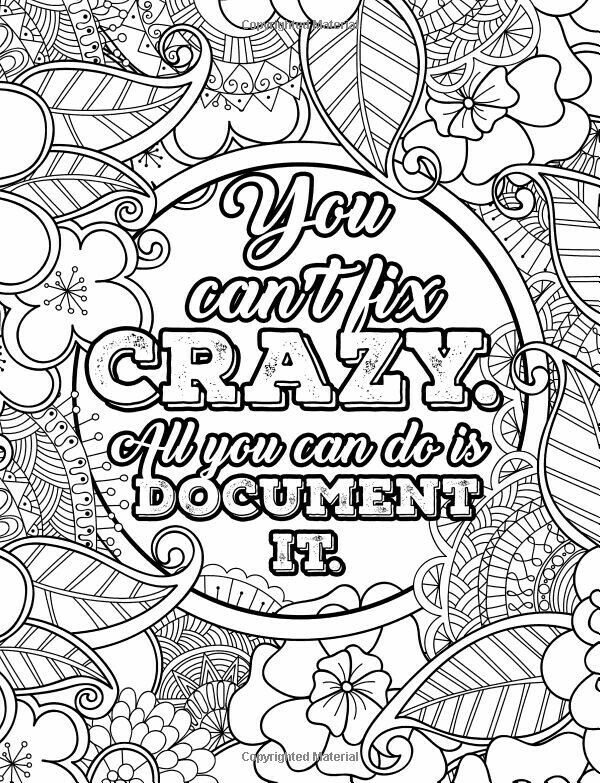 Swear Word Adult Coloring Book Pages 21