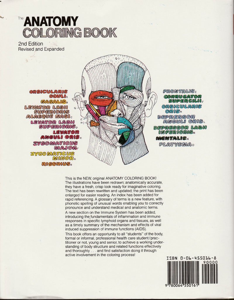 The Anatomy Coloring Book 34