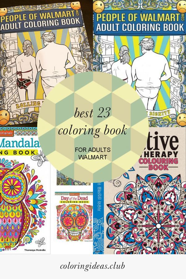 Walmart Adult Coloring Books 32