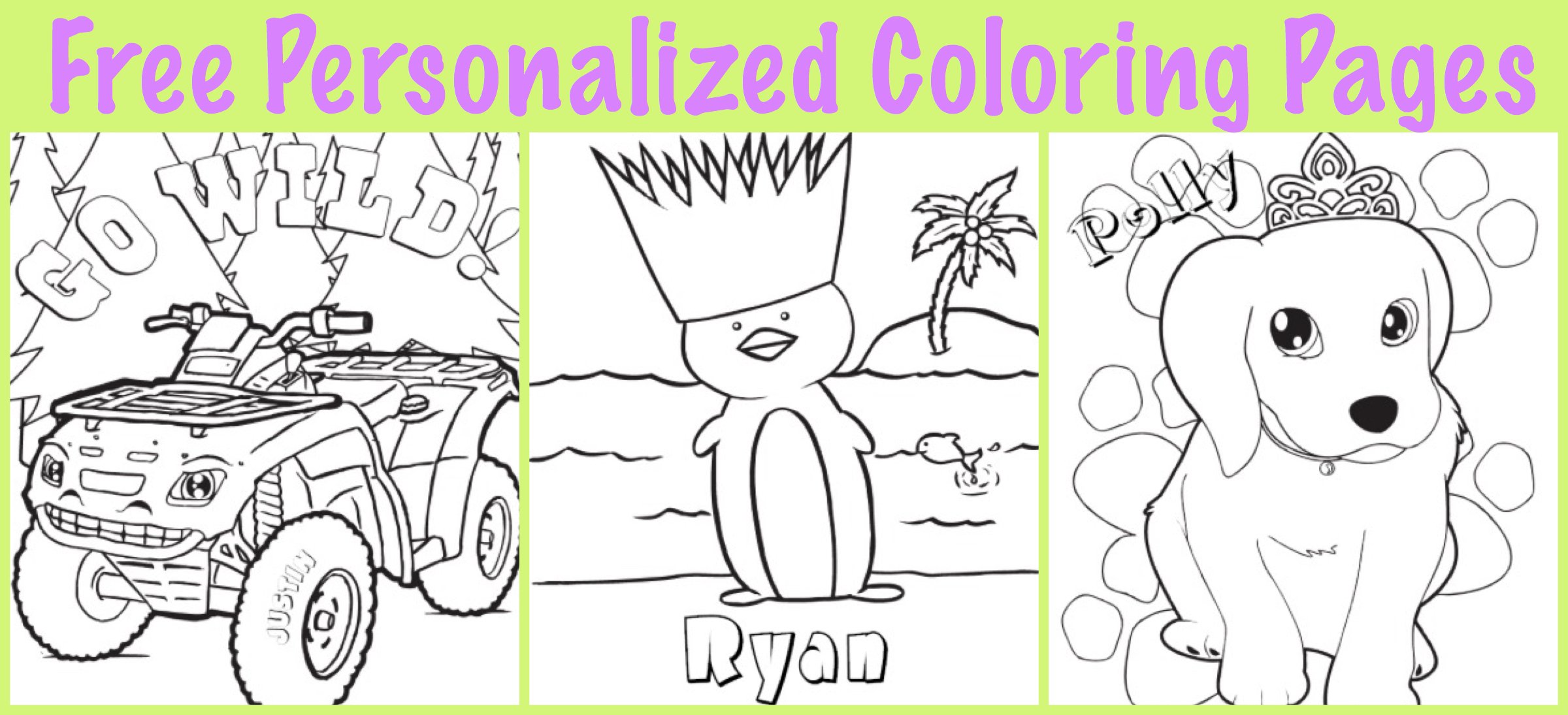 20 Custom Coloring Book 13