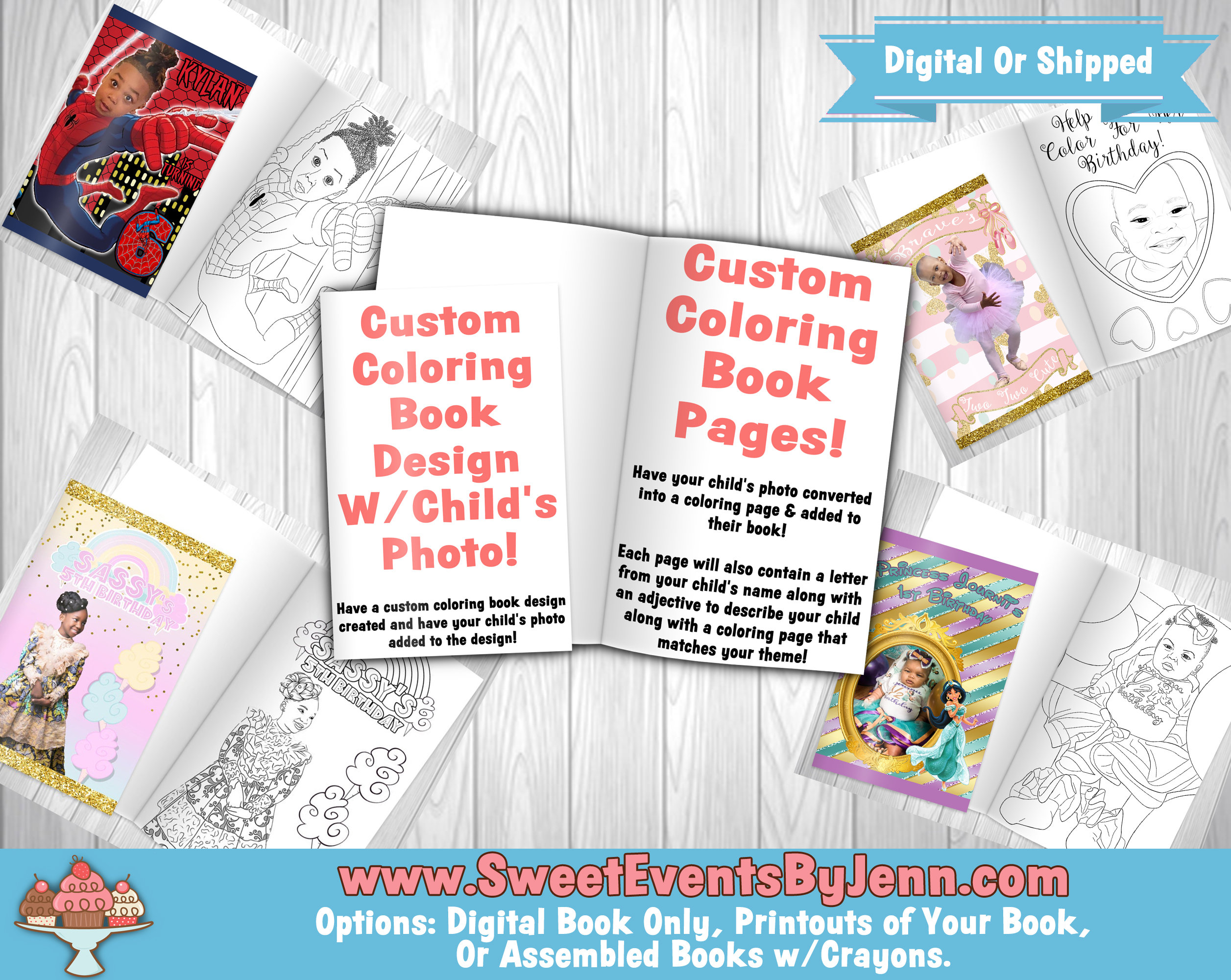 20 Custom Coloring Book 2