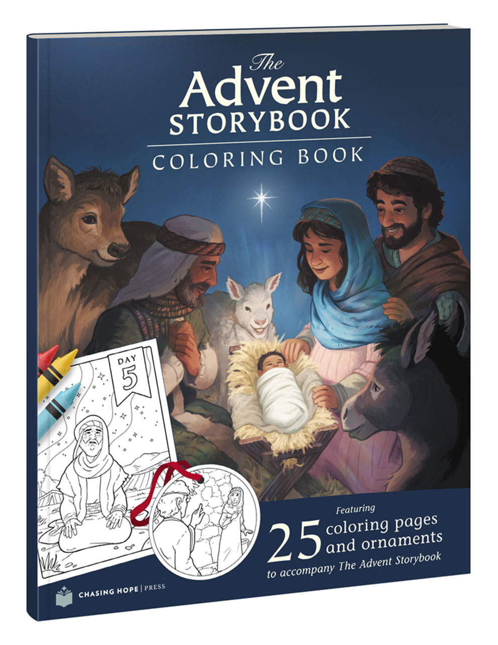 25 Advent Coloring Book 14