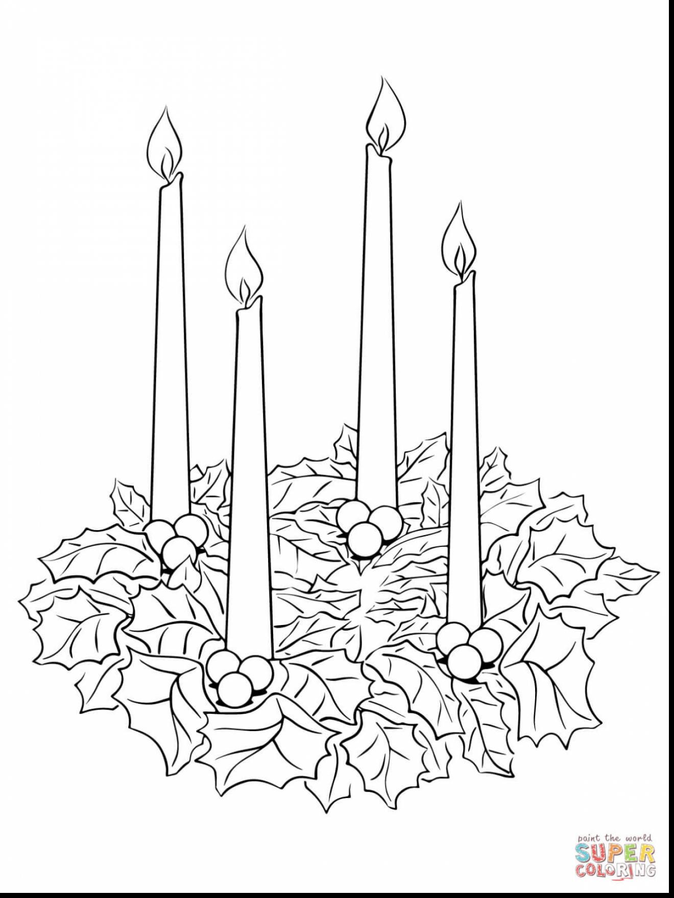 25 Advent Coloring Book 28