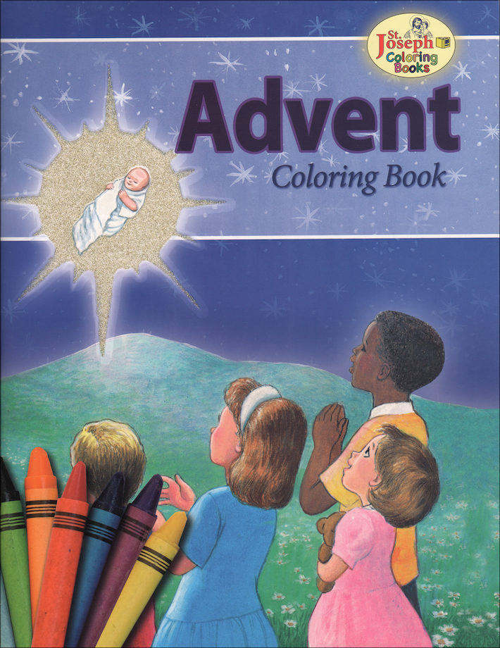 25 Advent Coloring Book 29