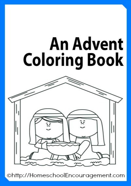 25 Advent Coloring Book 31