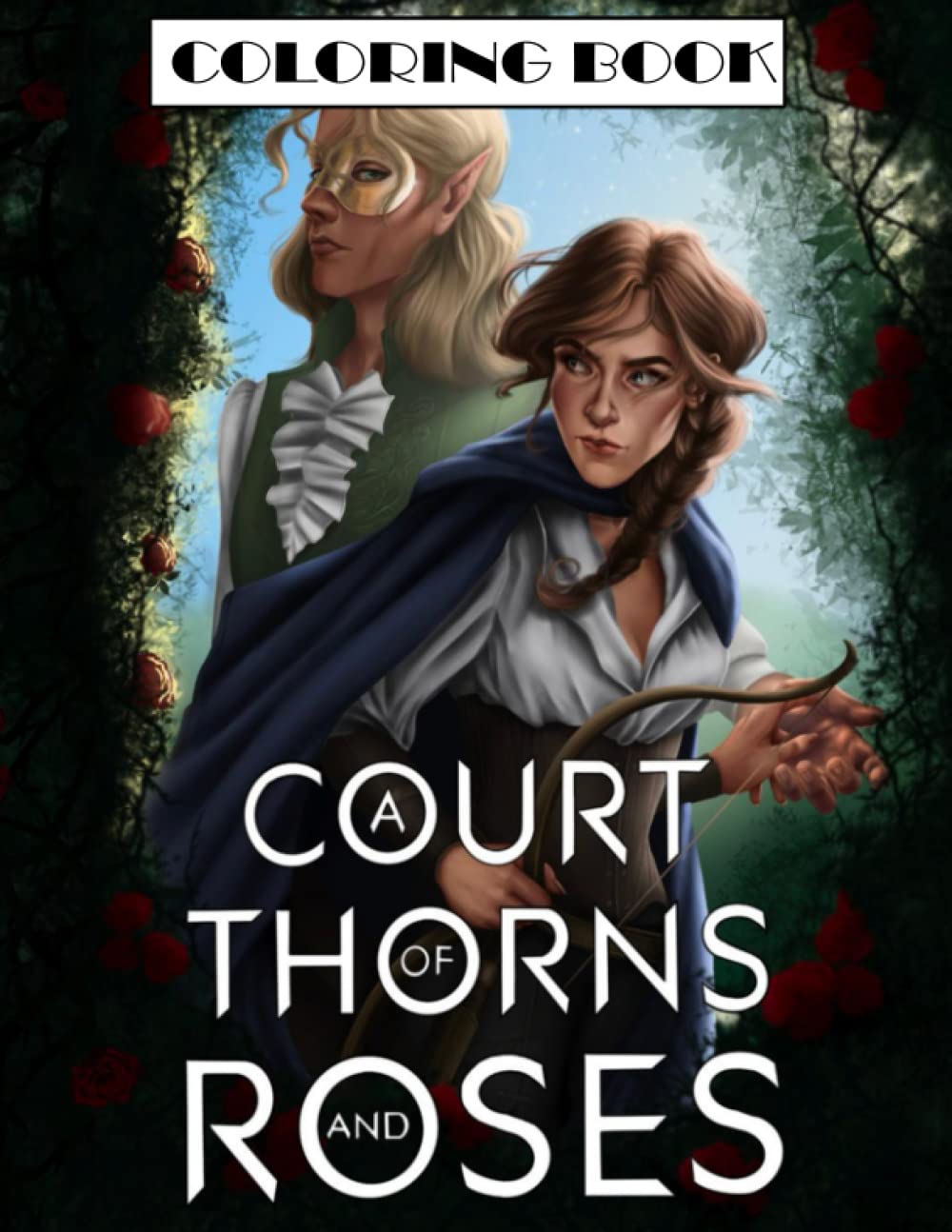 25 Court Of Thorns And Roses Coloring Book 15