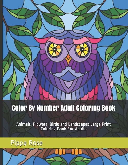 30 Adult Color By Number Books 20