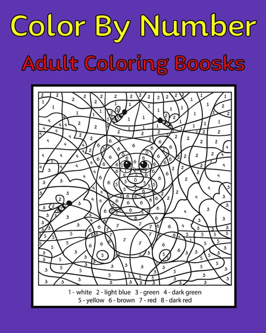 30 Adult Color By Number Books 22